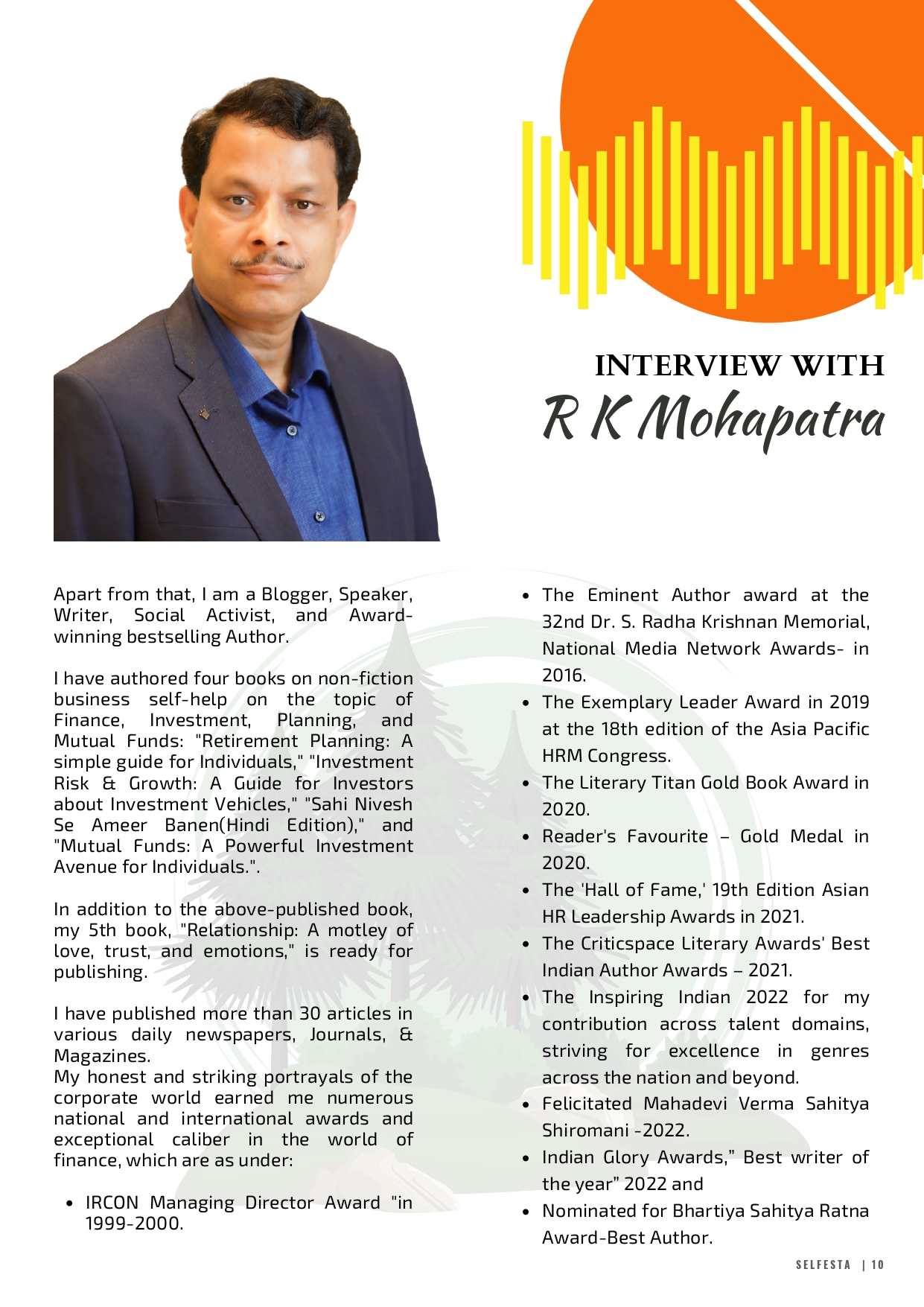 R K Mohapatra Author – Official Website